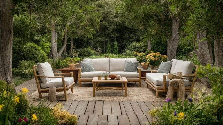 sustainable outdoor furniture materials