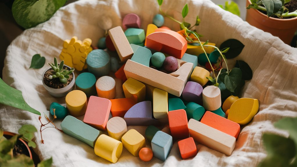 sustainable play with bricks