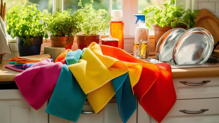 sustainable reusable microfiber cloths