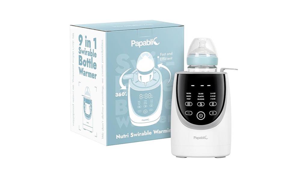 swirlable baby bottle warmer