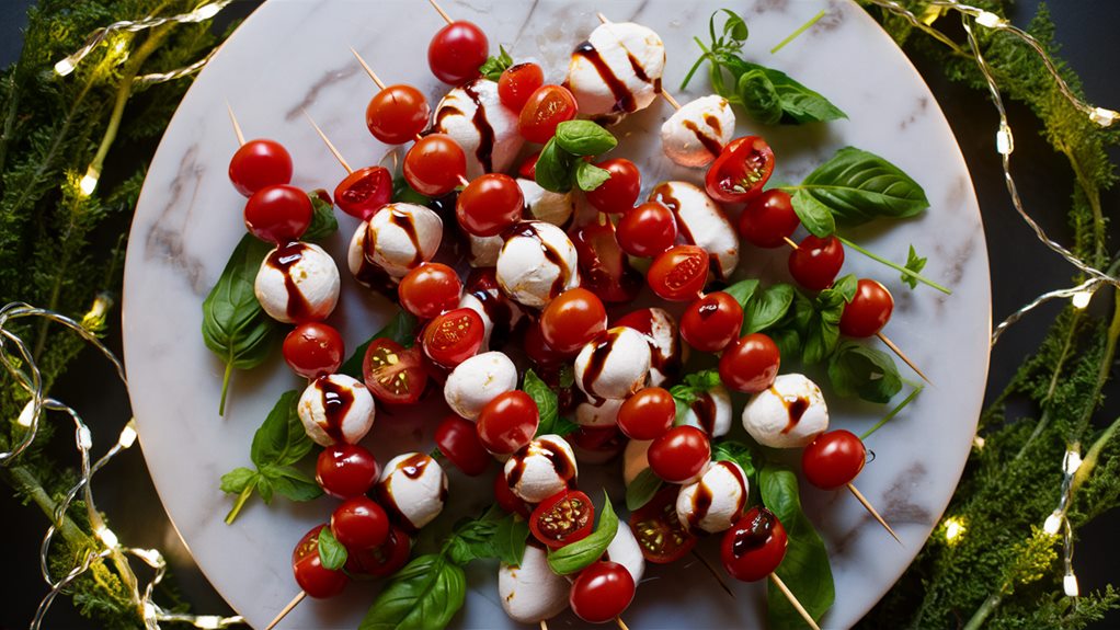 tasty tomato mozzarella appetizers