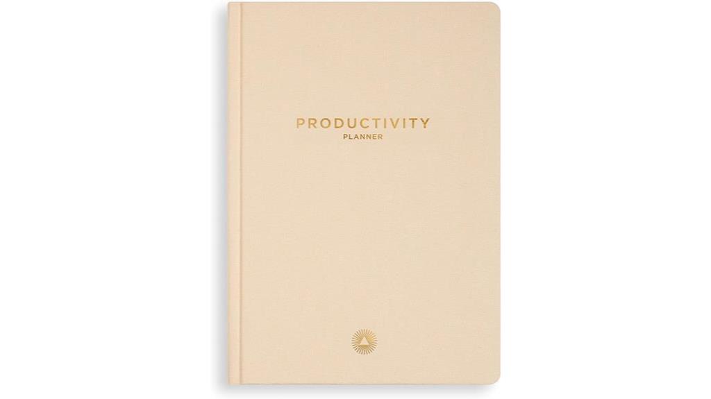 three month productivity planner