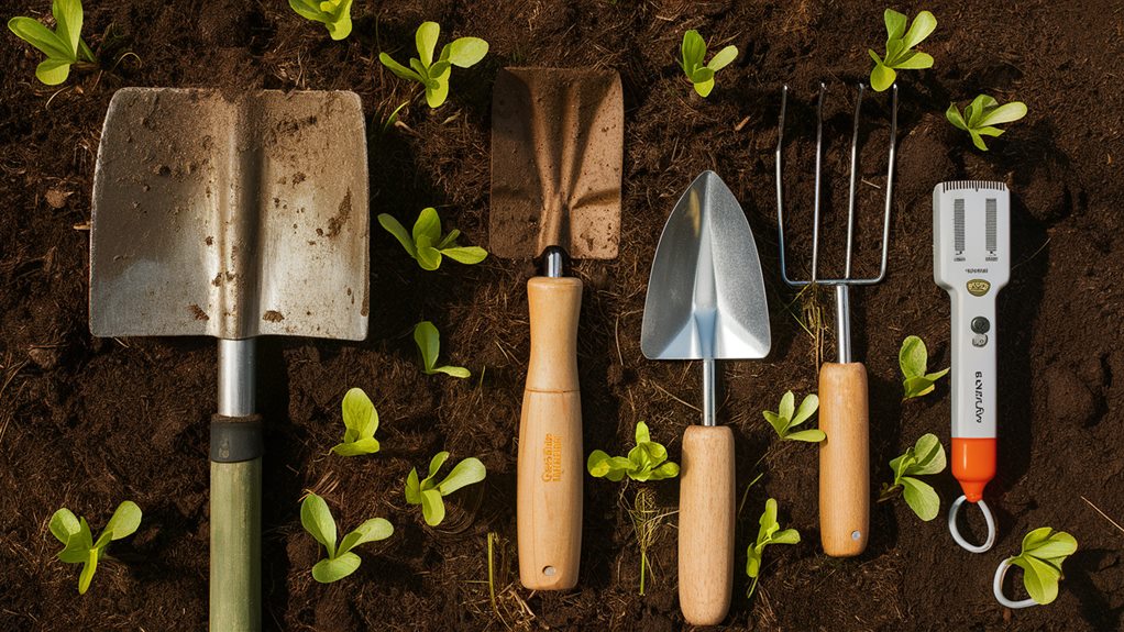 tools for preparing soil