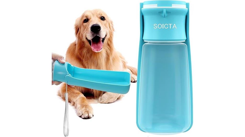 travel friendly canine hydration solution