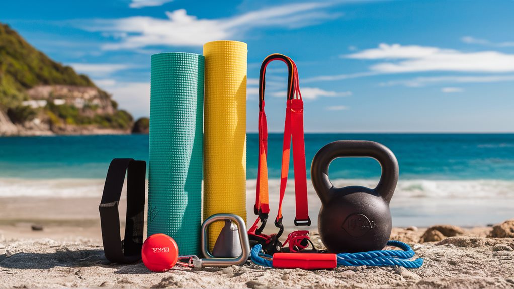 travel friendly gym essentials recommended