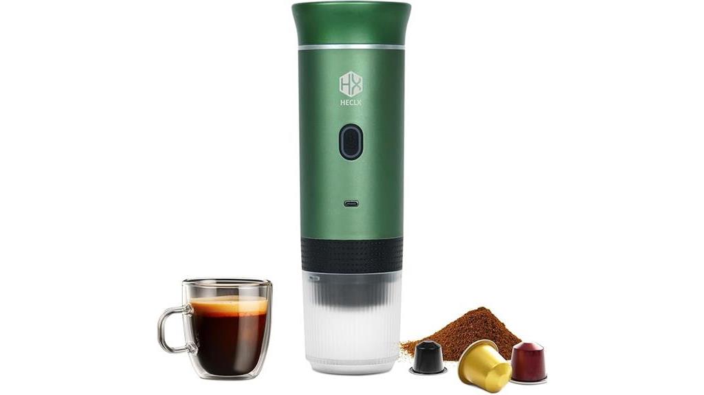 travel friendly portable espresso maker