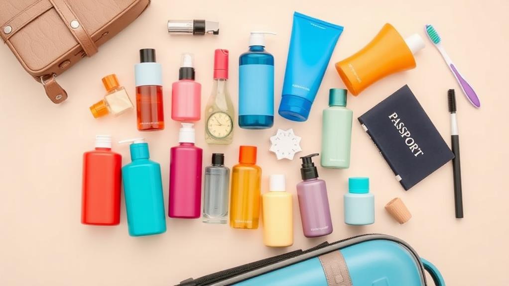 travel size toiletry bottle considerations