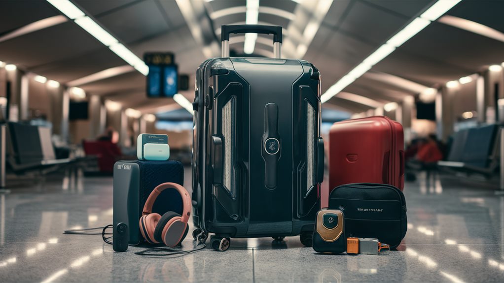 travel with smart luggage