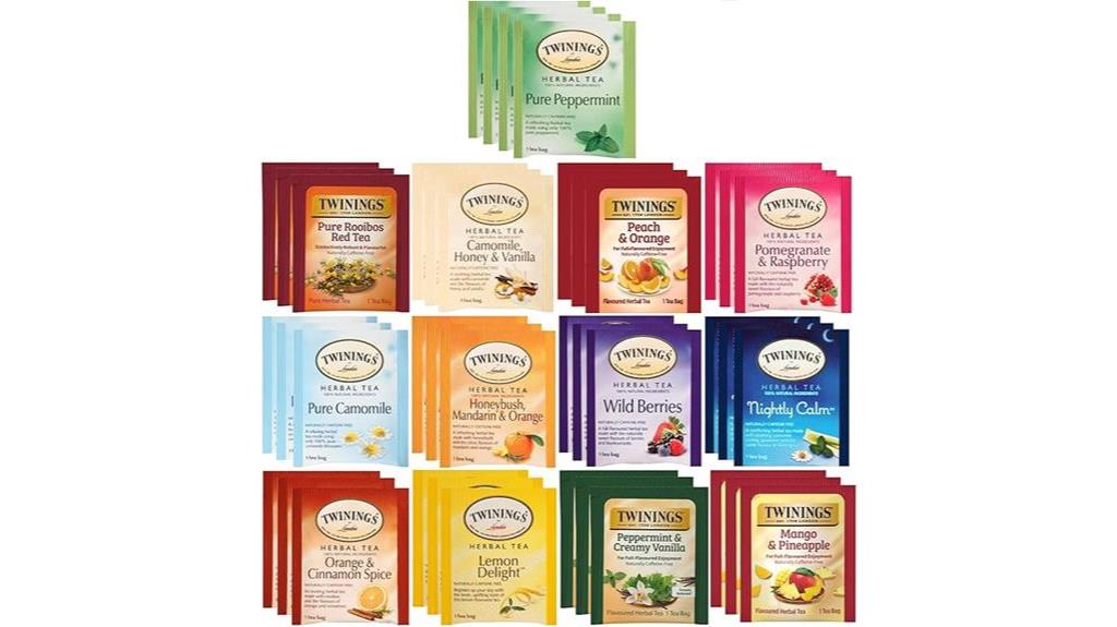 twinings herbal tea variety