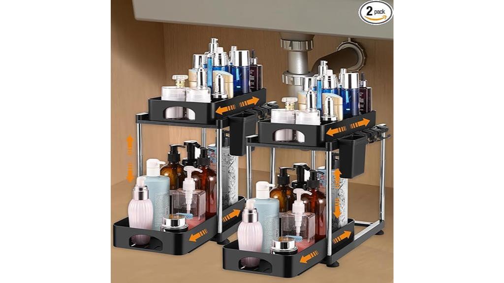 under sink storage organizers