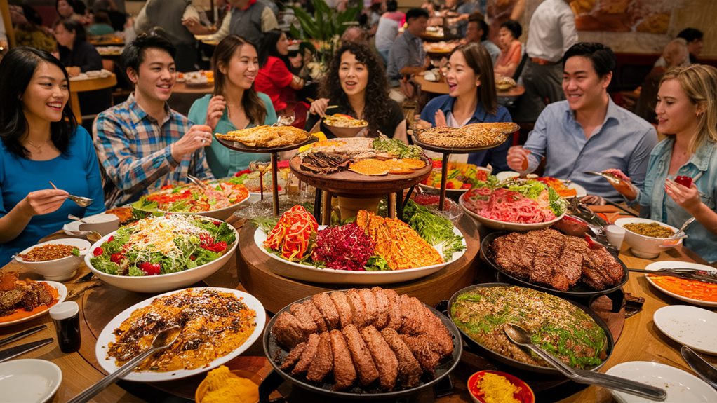 unlimited food dining experience