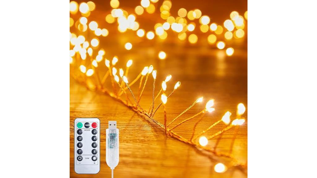 usb twinkle string lights