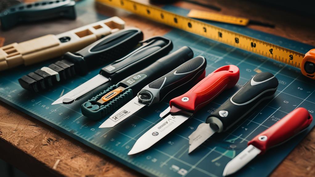 utility knife set selection criteria