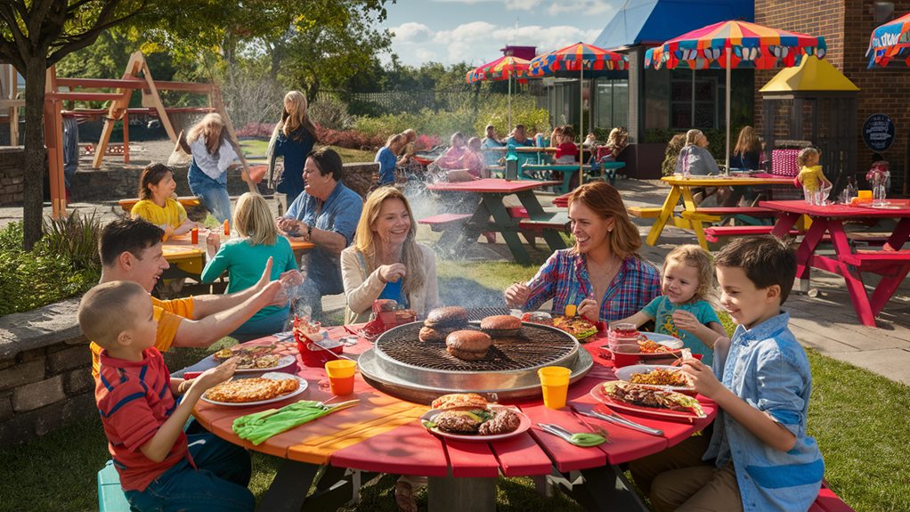 variety of american grills
