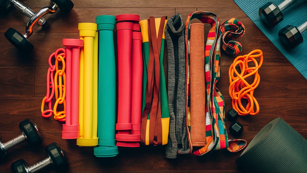 variety of resistance bands