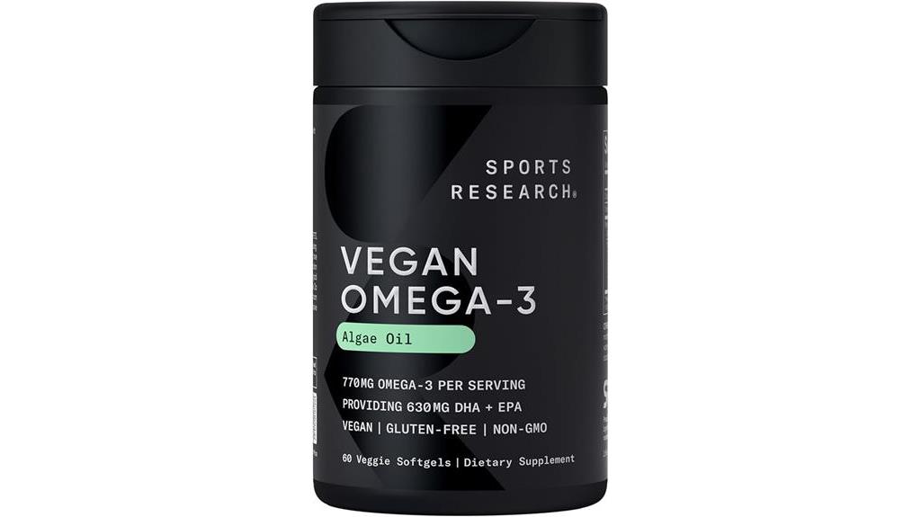 vegan omega 3 from algae