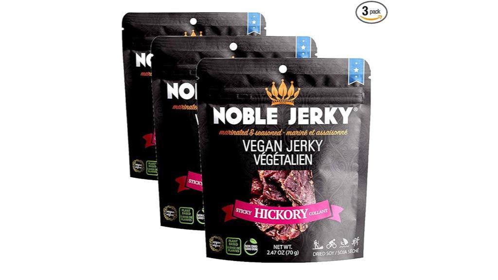 vegan plant based jerky snacks