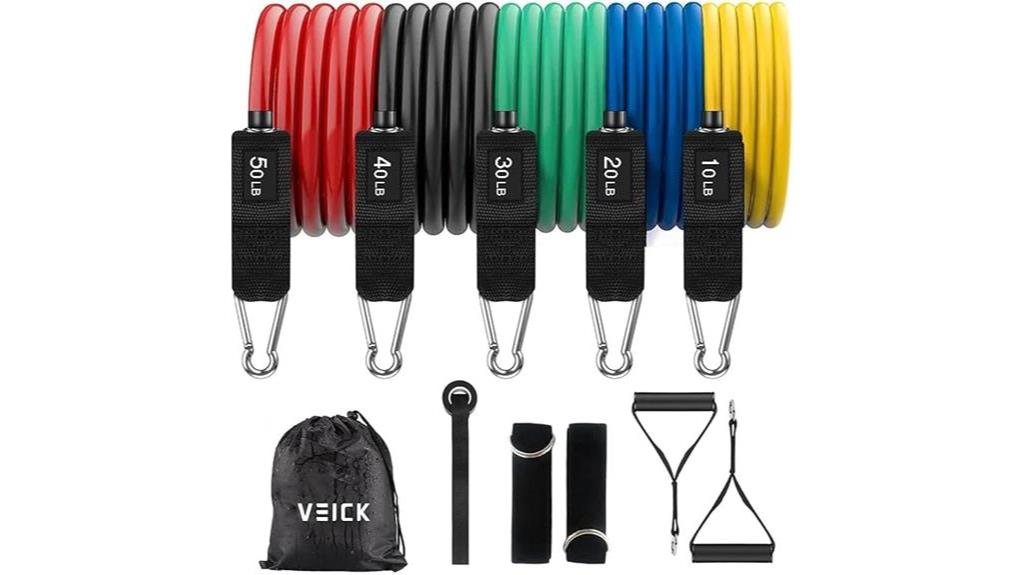 veick workout resistance bands