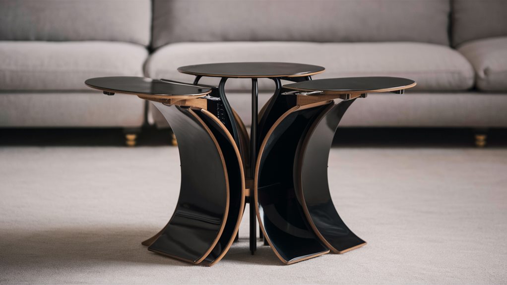 versatile expandable side tables