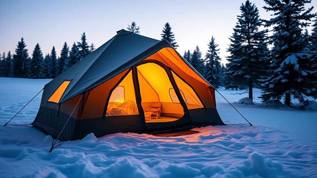 versatile tent for all seasons