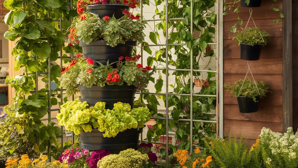 vertical gardening benefits plants