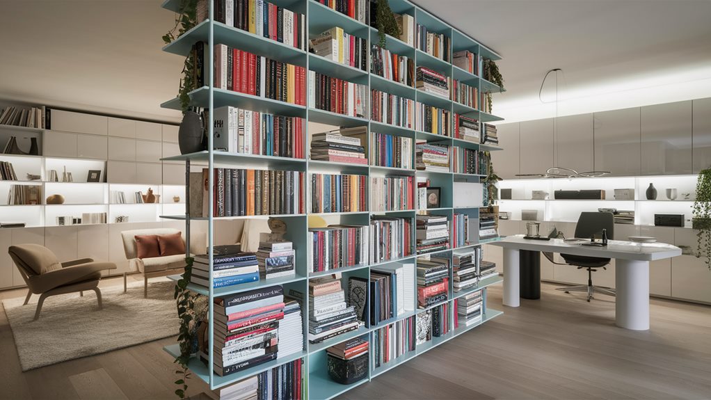 vertical storage for books