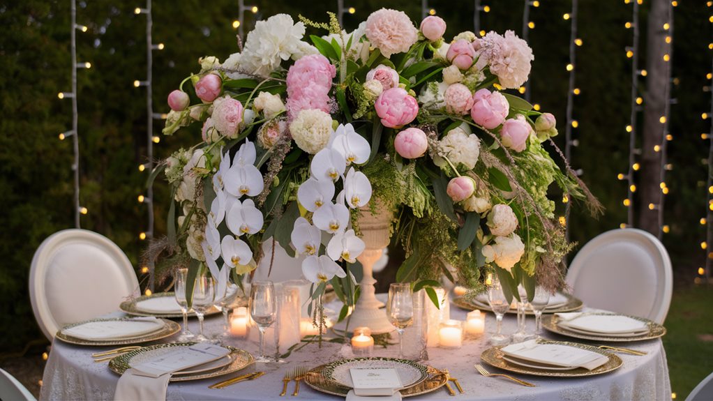 vibrant floral decor arrangements