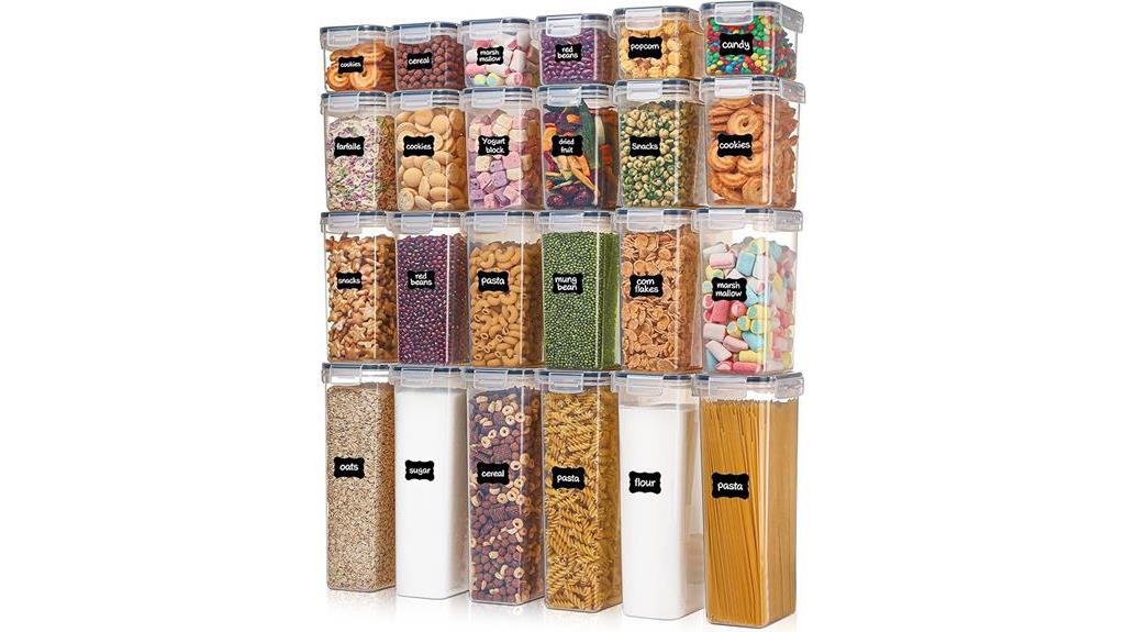 vtopmart 24 piece storage set