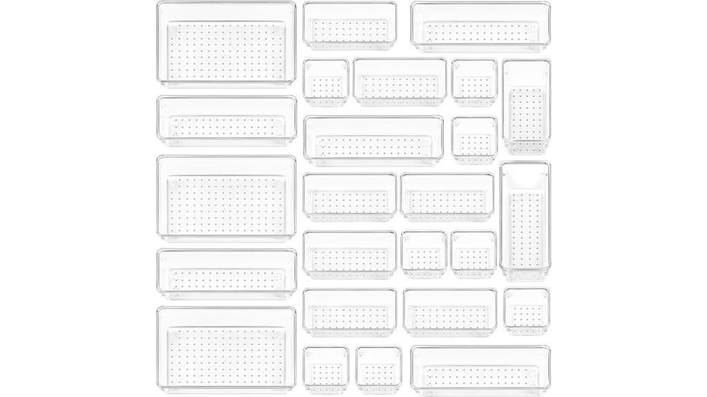 vtopmart 25 pcs organizers set