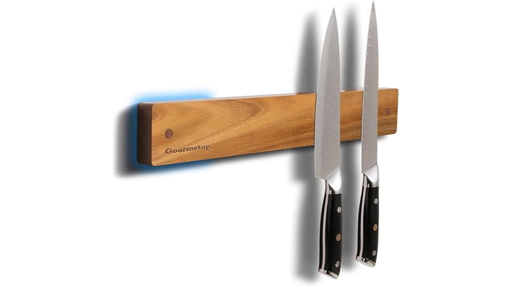 wall mounted magnetic knife holder