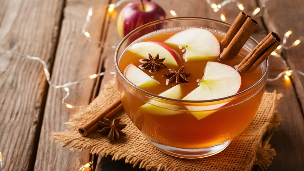 warm autumnal drink recipe