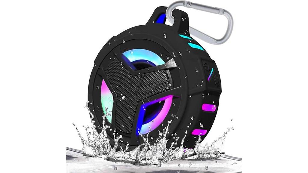 waterproof bluetooth shower speaker