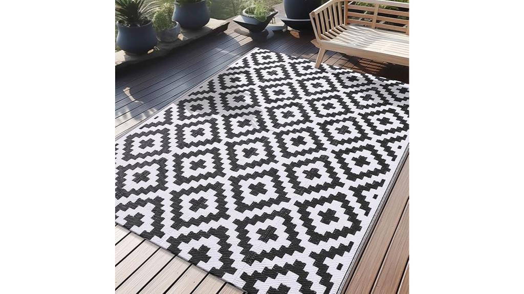 waterproof outdoor area rug