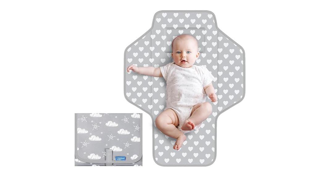 waterproof portable changing pad