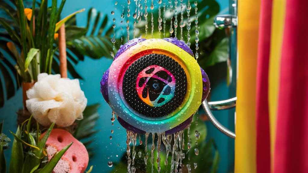 waterproof speaker for showers