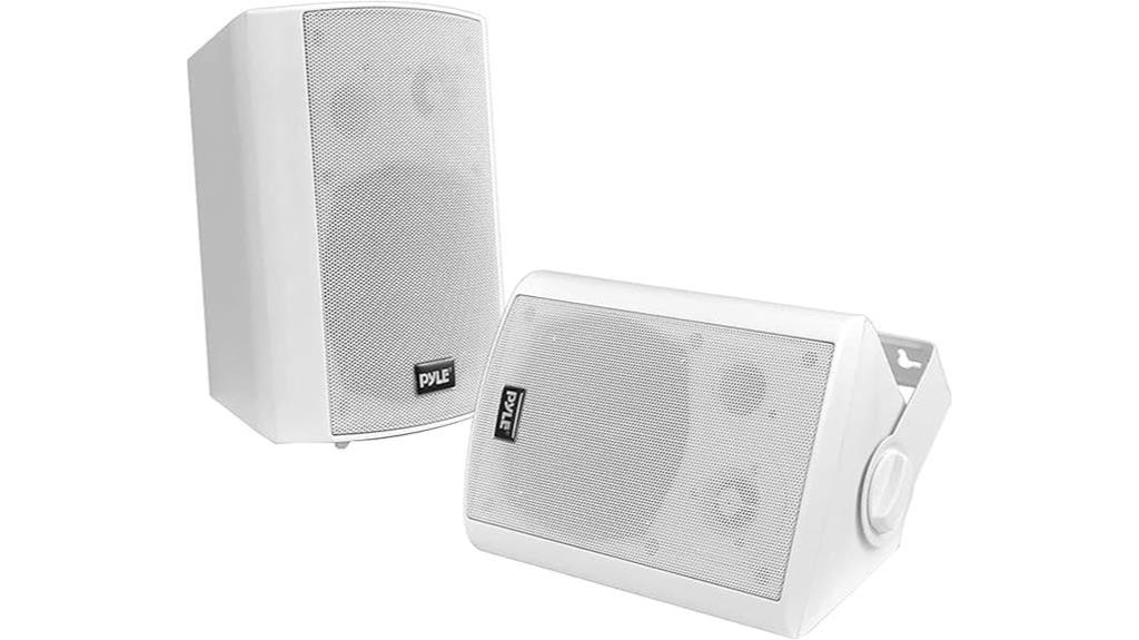 waterproof wall mount speakers