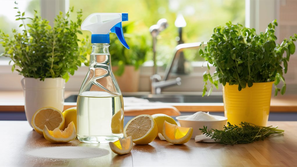 white vinegar cleans effectively