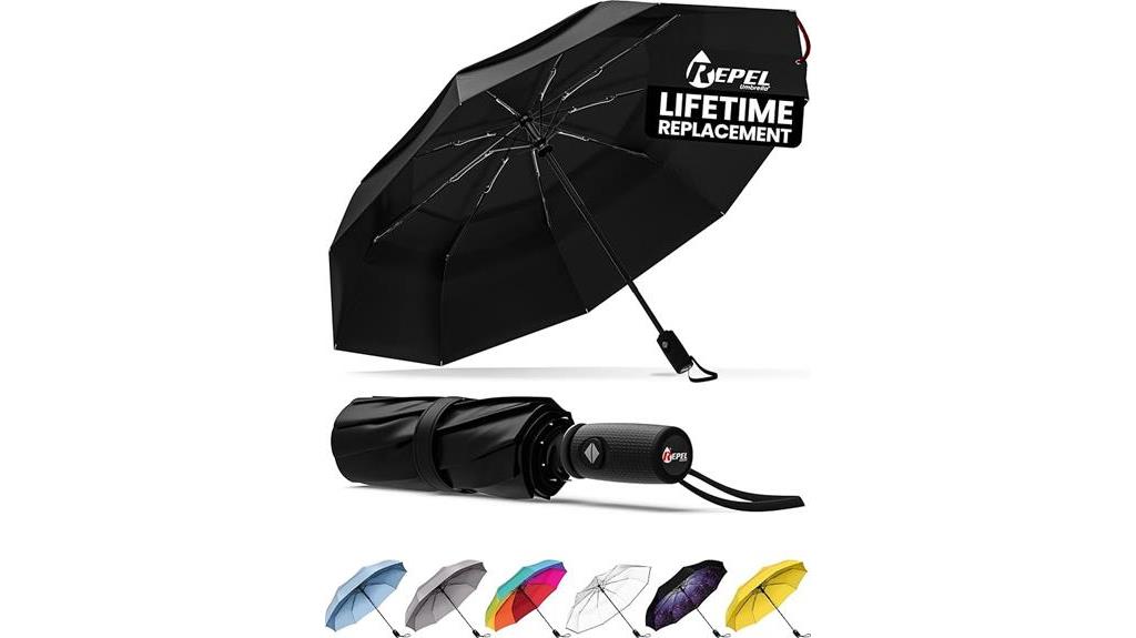 windproof travel umbrella design