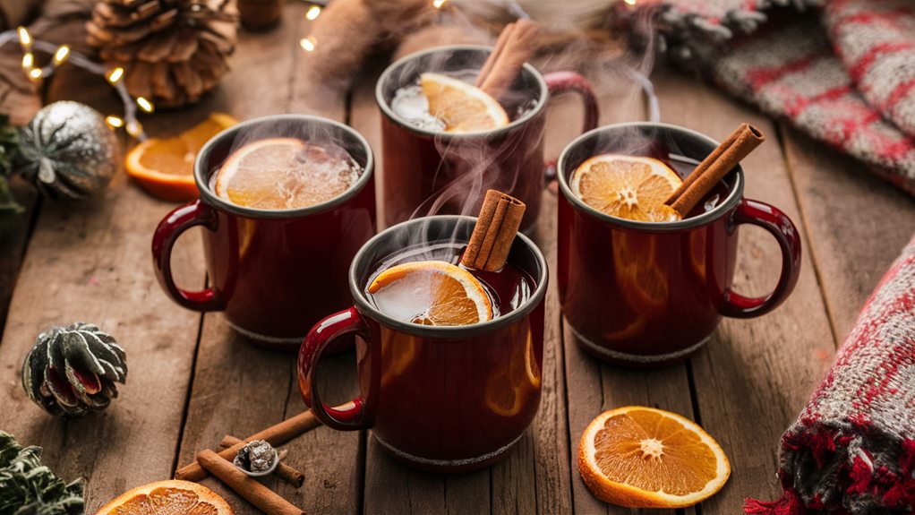 winter beverage recipes shared