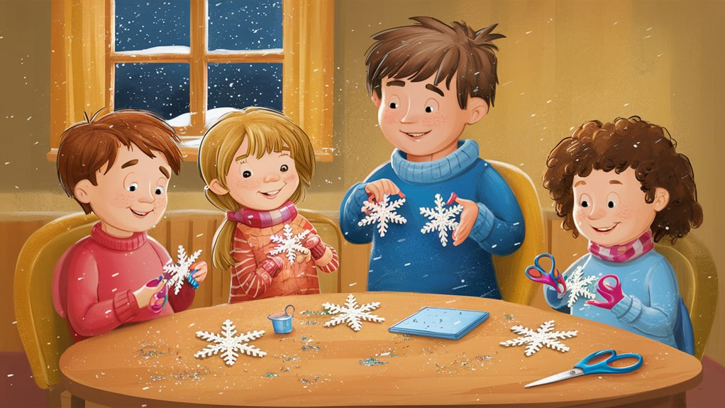 winter family craft activities