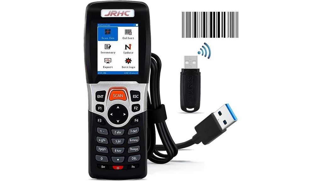 wireless barcode scanner device