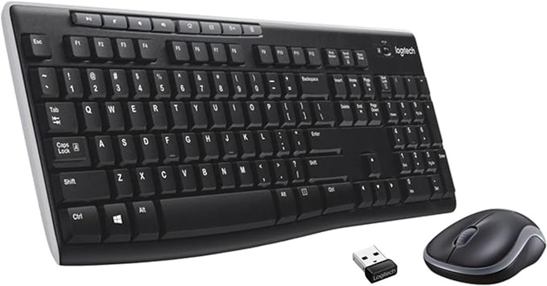 wireless keyboard mouse combo