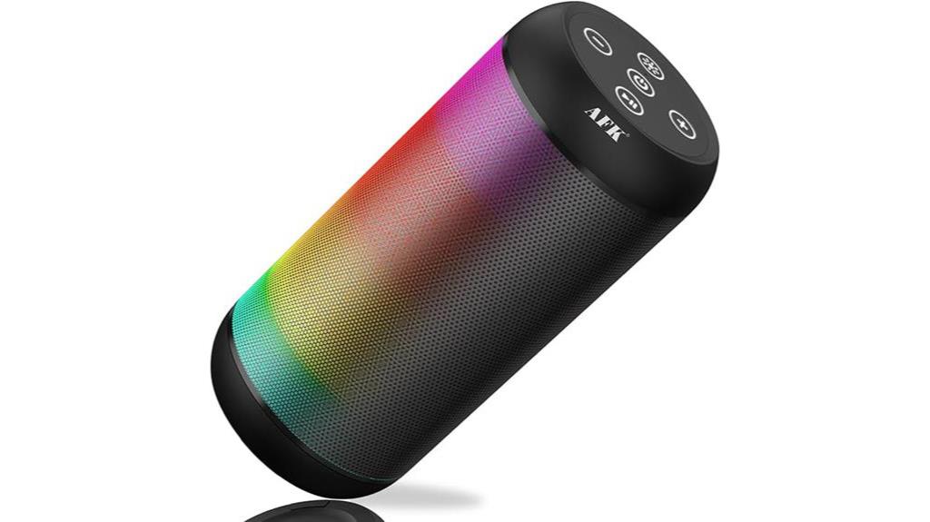 wireless speaker with rgb