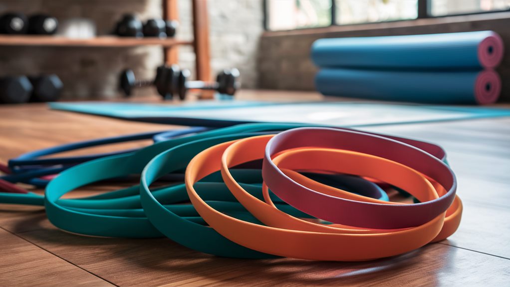 workout with durable bands