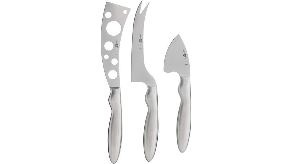 zwilling 3 piece cheese knives